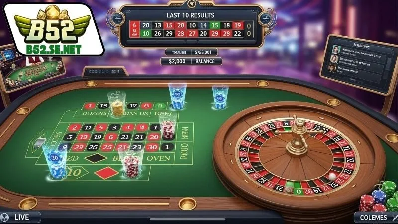 Roulette B52 - Trải Nghiệm Cảm Giác Vòng Quay Thú Vị 2 roulette-b52